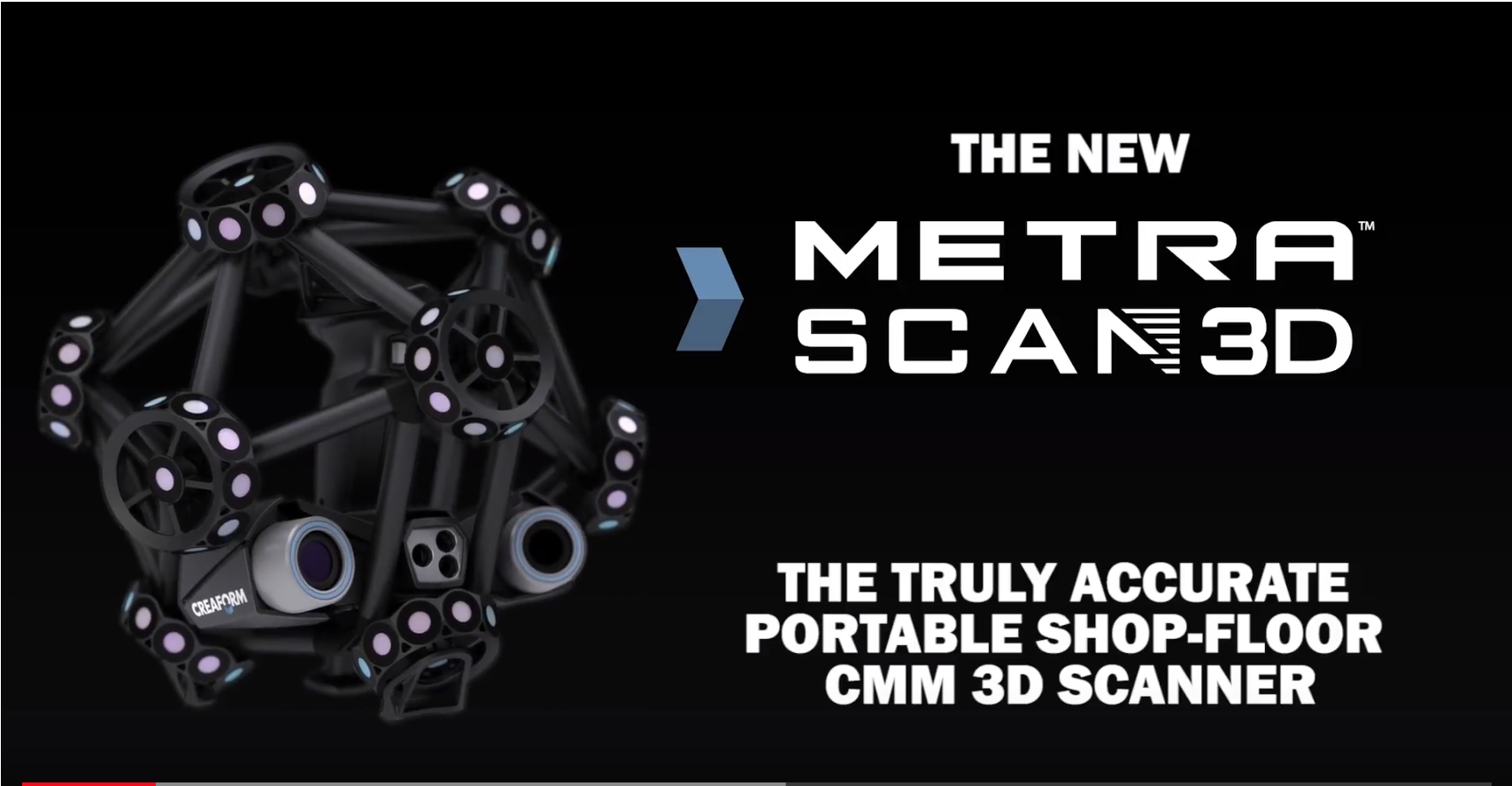 EMS Creaform MetraSCAN demo Shop Floor Metrology