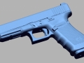 thumbs Glock 41 gen 4 45auto 3D Scanning & Inspection of Weapons