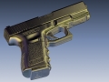 thumbs Glock 4 3D Scanning & Inspection of Weapons