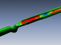 Rifle Stock 3D scan data to CAD model comparison