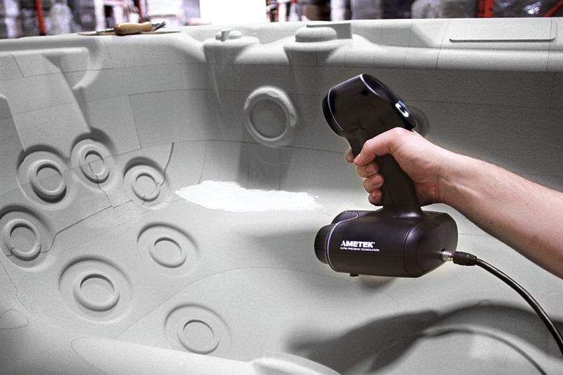 Hot tub 3D scanning
