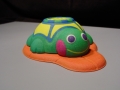 Kids bath toy 3D printed model in full color