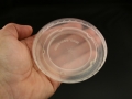 Coffee cup lid 3D printed in high resolution