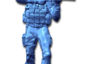 3D Scan data of Seal Team 6 statue