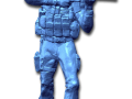 3D Scan data of Seal Team 6 statue
