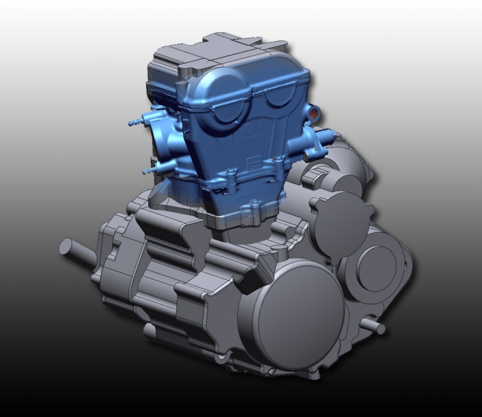 moto engine 4 Geomagic Design X
