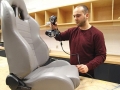 3D Scanning of a car seat