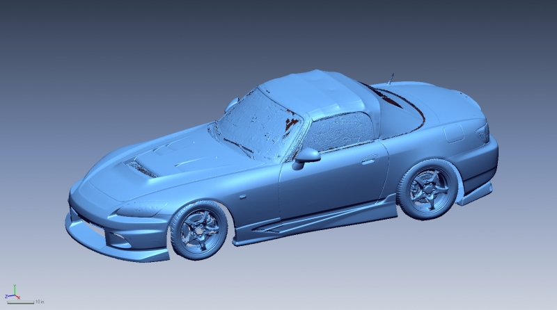 Honda S2000 3D Scan data