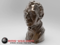 Rendering of 3D scan data of sculpture