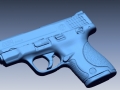 Smith & Wesson M&P SHIELD 3D Scan data