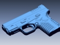 Springfield Armory XDs - 3D scan data