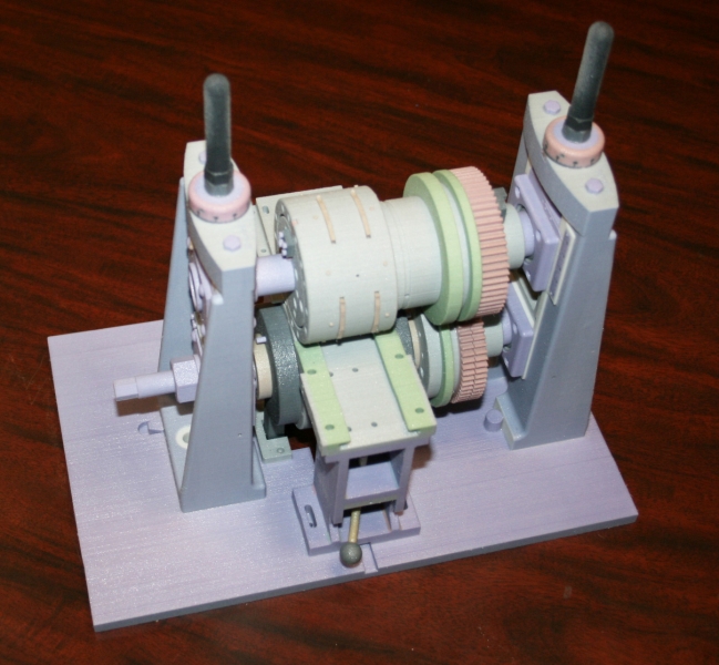 3D print of machinery