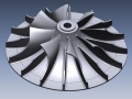 3D CAD model of an impeller