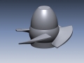 3D CAD model of an impeller