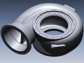 Large impeller housing 3D CAD data