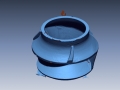 Large impeller 3D scan