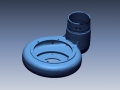 3D scan of volute housing