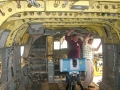 CH47 3D scanning of interior