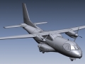 Complete 3D CAD model of entire aircraft