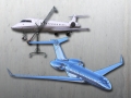 3D Scan and CAD model of Global Express aircraft