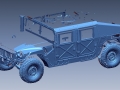 Hummer sample scan data from two 3D Scans