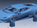 3D Scan data of Lamborghini Huracan