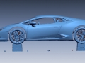 3D Scan data of Lamborghini Huracan