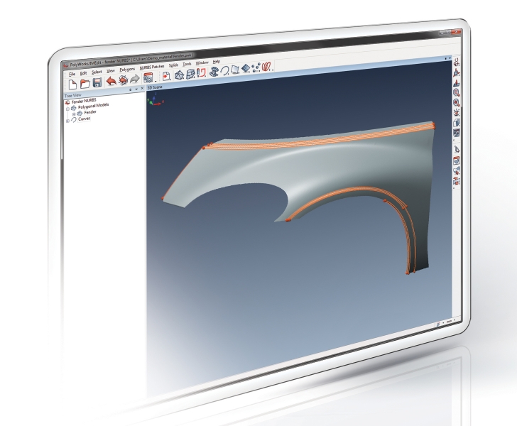 Polyworks Software Interface PolyWorks Modeler | 3D Reverse Engineering Software | EMS Inc