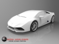 Lamborghini Huracan_Rendering from CAD data