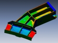 Accuracy comparison of CAD model to 3D scan data