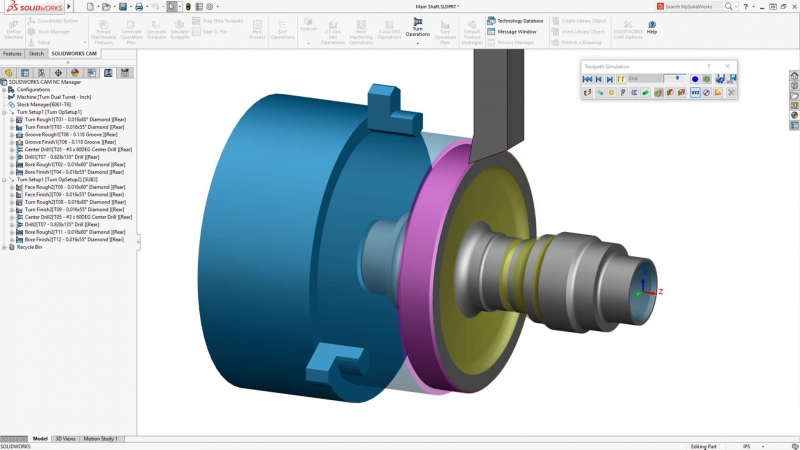 solidworks cam turning SOLIDWORKS Electrical