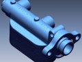 3D scan of a brake manifold