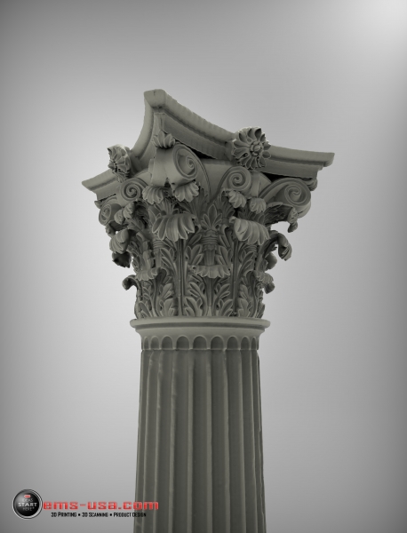 Un-edited 3Dscan data - notice the incredible resolution and detail