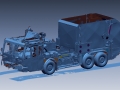 3D scan of a garbage truck