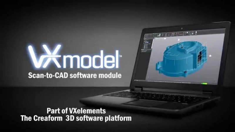 VX Model for CAD feature creation from scan data