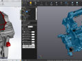 Prepare scan data for importation in a CAD systems