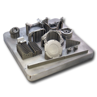 DMLS plate sample parts 2 photo DMLS plate sample parts 2 3D Knowledge Center